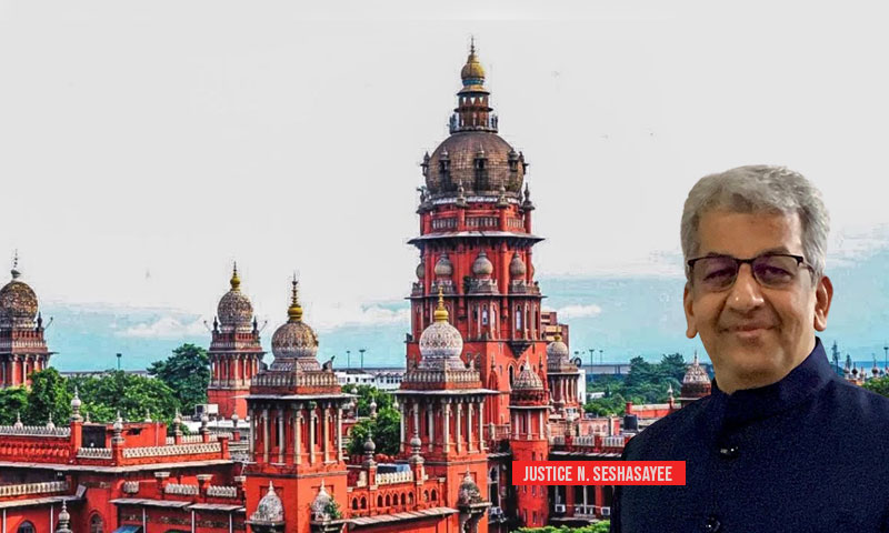 madras high court, Justice N Seshasayee