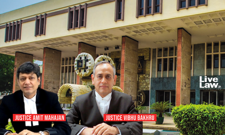 JusticesVibhu Bakhru, Justice Amit Mahajan, Delhi High Court JusticesVibhu Bakhru, Justice Amit Mahajan, Delhi High Court