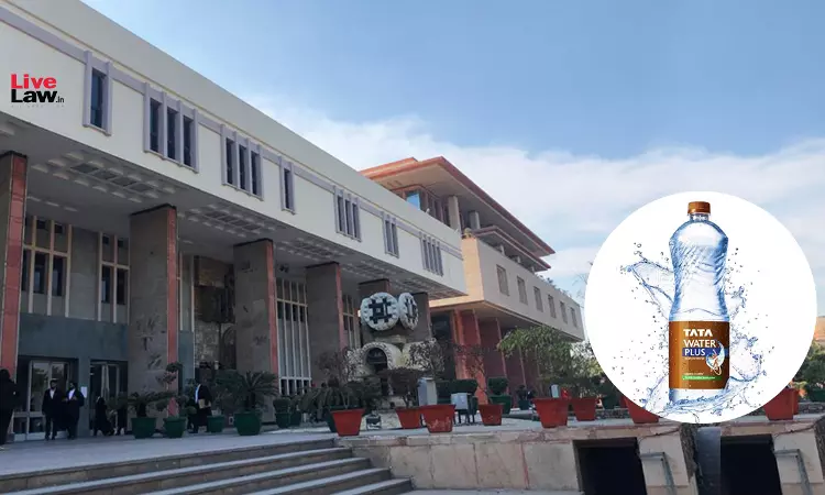 Consuming Packaged Drinking Water Of Inferior Quality Can Be Fatal: Delhi High Court On Sale Of ‘Taza Water Plus’ Bottles In Tata’s Trademark Suit