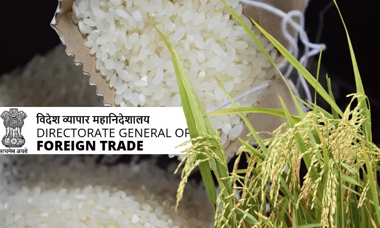 DGFT Amends Export Policy Of Non-Basmati White Rice From Free To Prohibited