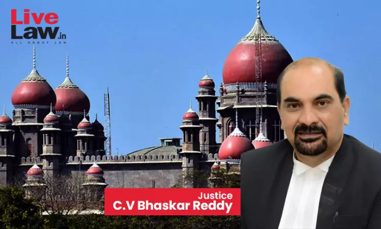 Justice CV Bhaskar Reddy, Telangana High Court