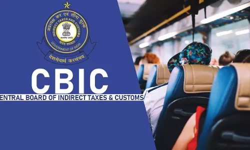 Passenger Transportation And Renting Of Motor Vehicle With Operator Attracts Same GST Rate Or Compensation Cess As Supply Of Motor Vehicles By Way Of Sale: CBIC