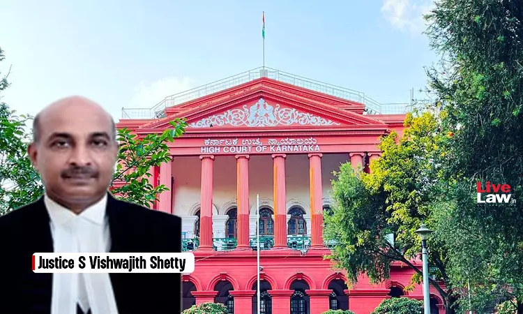 Justice S Vishwajith Shetty, karnataka High Court