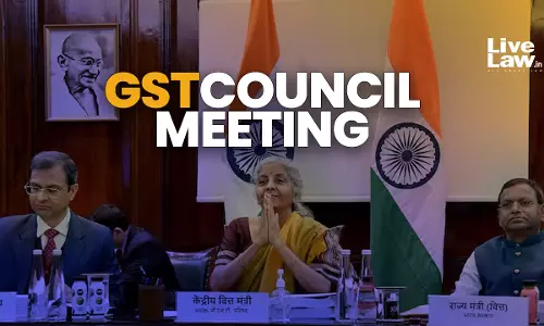 Interest Will Not Be Charged On Amount Available In Electronic Cash Ledger Till Due Date: 53rd GST Council Meeting