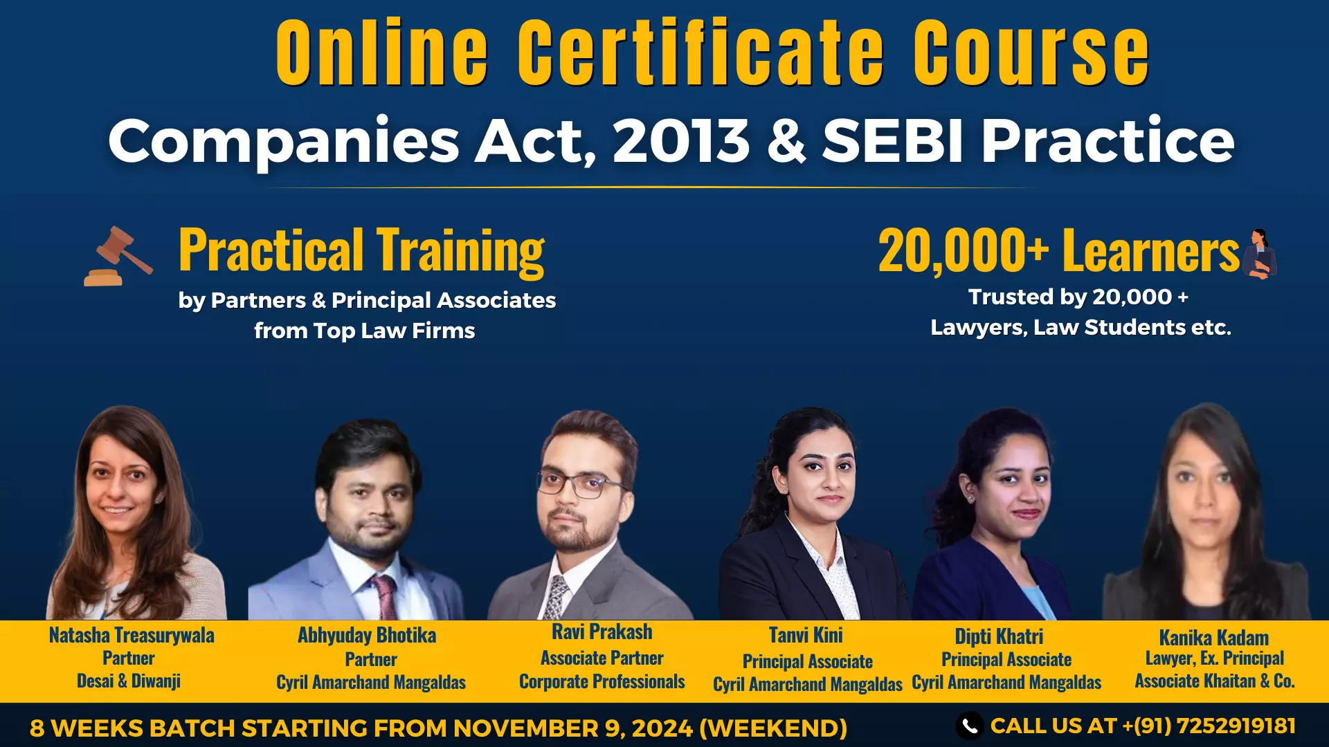 [Advt.] Certificate Course On Companies Act, 2013 & SEBI Law Practice By Bettering Results [Register Now!]