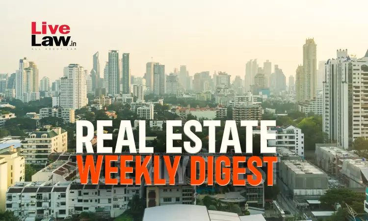 REAL ESTATE  WEEKLY ROUND UP: NOVEMBER 25 – DECEMBER 1
