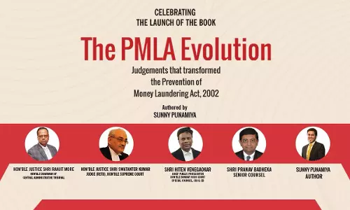 [Book Launch] The PMLA Evolution-Judgements That Transformed The Prevention Of Money Laundering Act, 2002” By Advocate Sunny Punamiya [5th April]