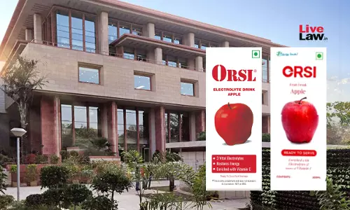 Triple Identity Test Satisfied: Delhi High Court Restrains Infringement Of Johnson & Johnsons ORSL Trademark, Awards ₹1.2 Cr Damages Triple Identity Test Satisfied: Delhi High Court Restrains Infringement Of Johnson & Johnsons ORSL Trademark, Awards ₹1.2 Cr Damages
