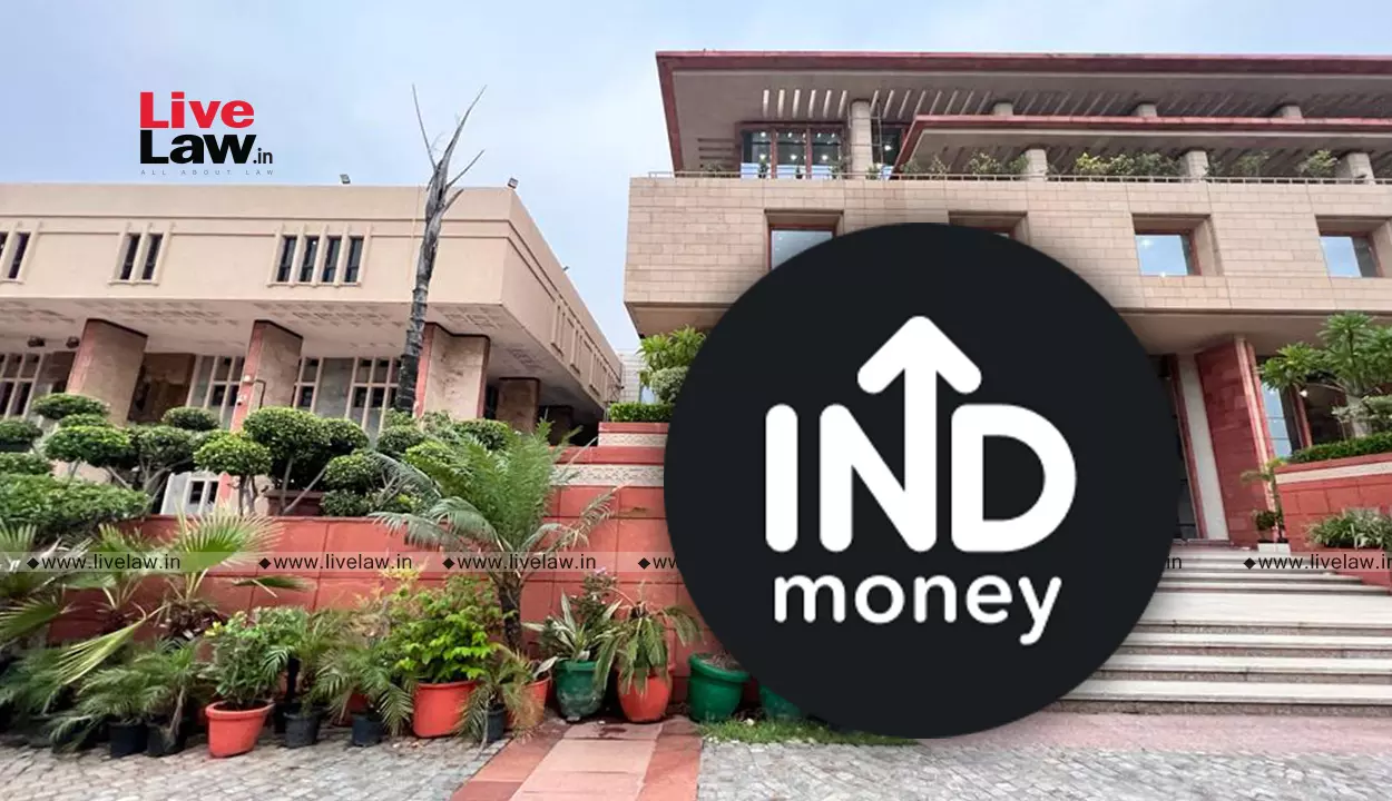 Defrauding Unsuspecting Users: Delhi High Court Grants John Doe Injunction Over Trademark Infringement Of Share Market App INDmoney Defrauding Unsuspecting Users: Delhi High Court Grants John Doe Injunction Over Trademark Infringement Of Share Market App INDmoney