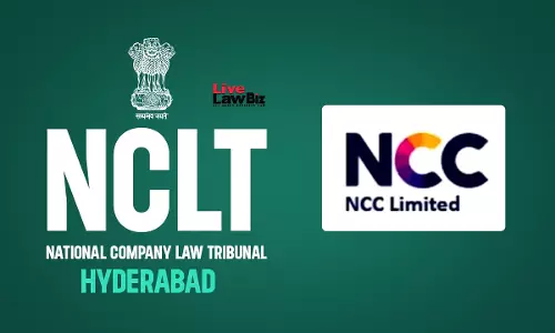 NCLT Hyderabad Approves Merger Of NCC Infrastructure Holdings With NCC Ltd