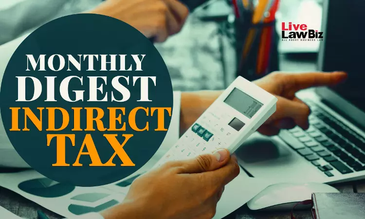 Indirect Tax Monthly Digest: January 2026
