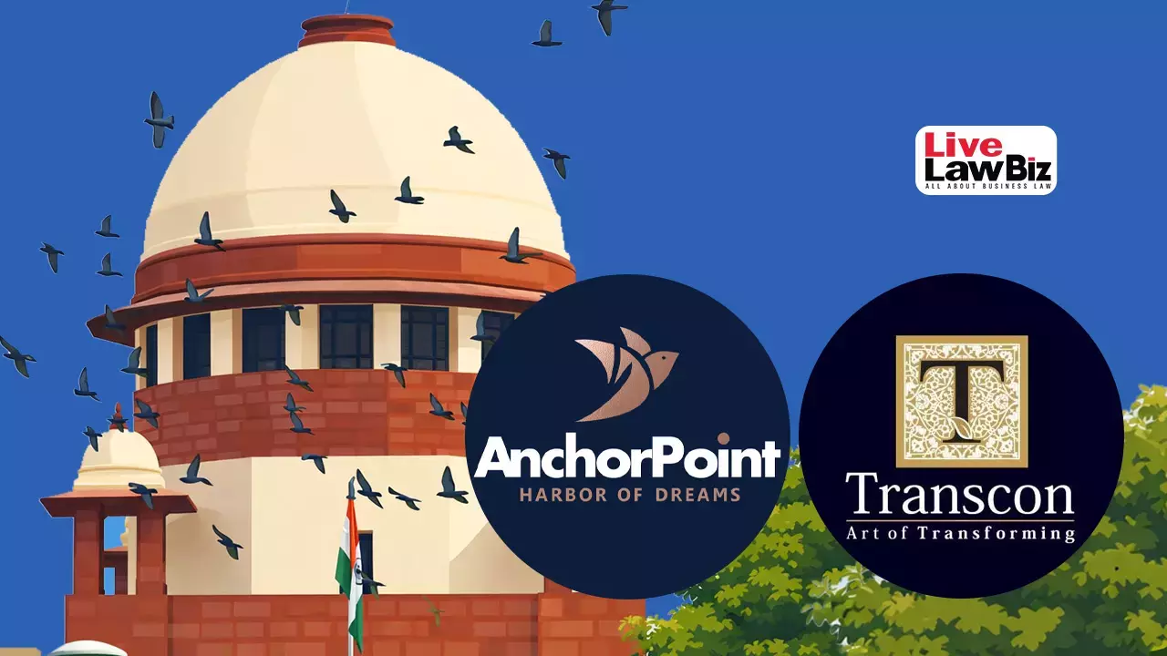 Supreme Court Records Justice Abhay Oka–Mediated Settlement In Transcon–Anchor Point Insolvency Dispute