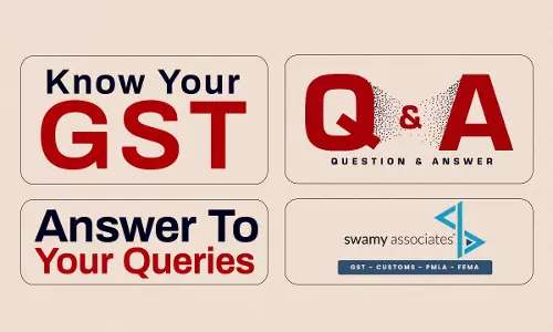 GST Knowledge Series: Questions and Answers On GST For Transportation Of Goods By Road [Part 2]