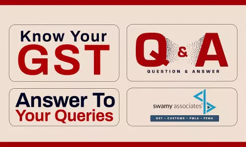 GST Knowledge Series: Questions and Answers On GST For Transportation Of Goods By Road [Part 1]