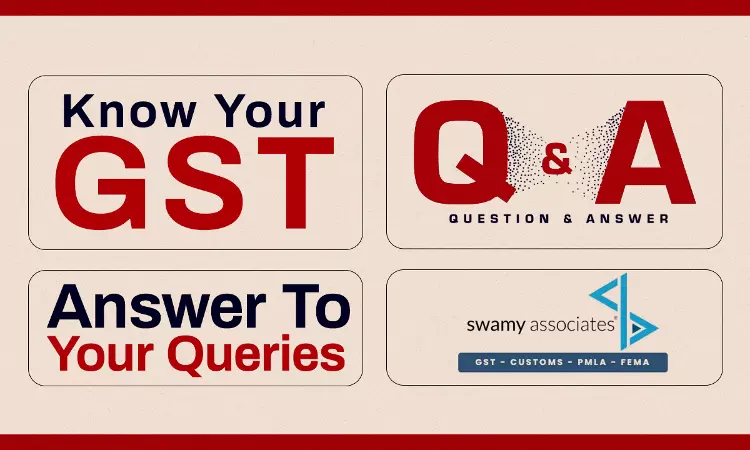 GST Knowledge Series: Questions and Answers On GST For Transportation Of Goods By Road [Part 1]