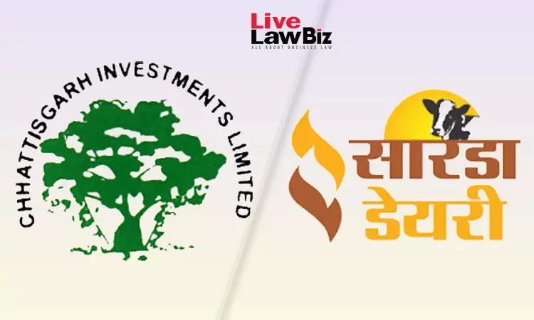 NCLT Mumbai Approves First Motion For Demerger Of Dairy Undertaking Of Sarda Dairy Into Chhattisgarh Investments NCLT Mumbai Approves First Motion For Demerger Of Dairy Undertaking Of Sarda Dairy Into Chhattisgarh Investments