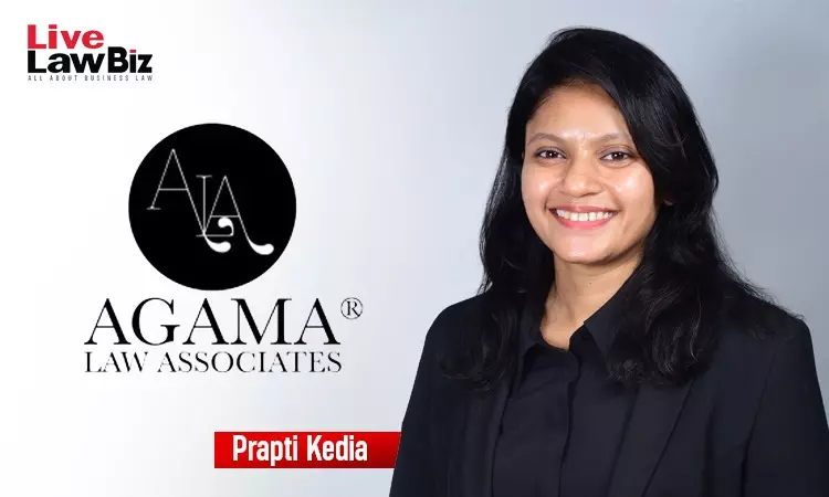 Agama Law Associates Promotes Ms. Prapti Kedia To Associate Partner