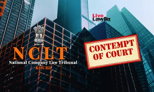 Mere Non-Payment Of Ordered Amount Not Civil Contempt, Execution Is Proper Remedy: NCLT Kochi
