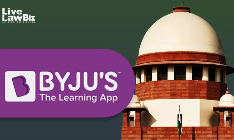 Byjus CoC Moves Supreme Court After NCLAT Refuses Impleadment In GLAS Trust Removal Plea