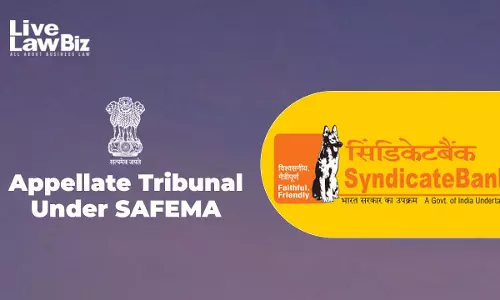 SAFEMA Tribunal Confirms ₹50 Lakh ED Attachment In Syndicate Bank Bribery Case Linked To Former CMD