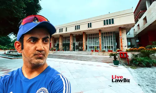 Delhi High Court To Pass Interim Order Protecting Gautam Gambhirs Personality Rights