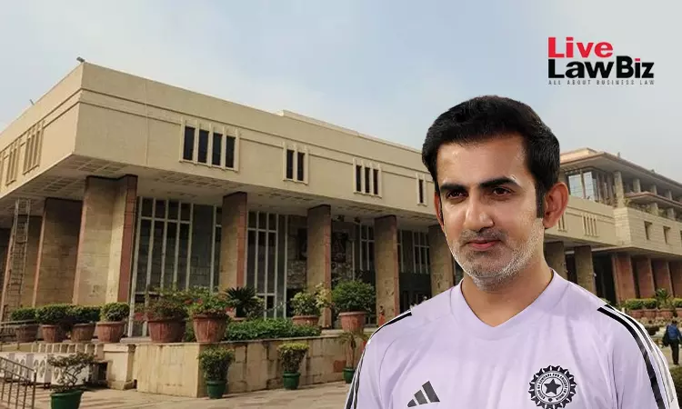 Delhi High Court Directs Gautam Gambhir To Correct Mismatch In Defendant List In Personality Rights Suit