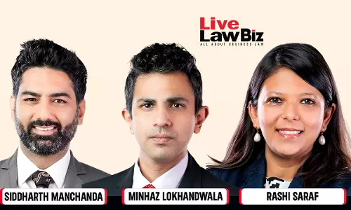 Siddharth Manchanda, Rashi Saraf And Minhaz Lokhandwala To Join JSA With Their Team From CMS IndusLaw