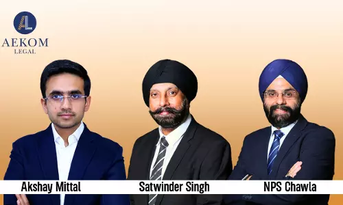 Aekom Legal Expands Northern Footprint With An Office In Chandigarh