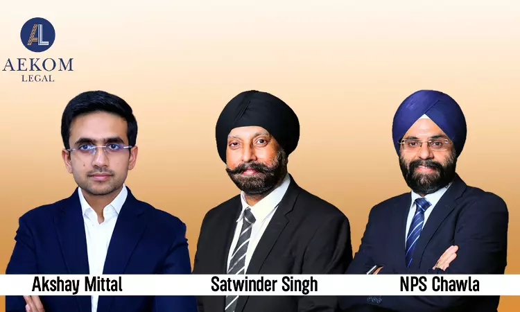 Aekom Legal Expands Northern Footprint With An Office In Chandigarh