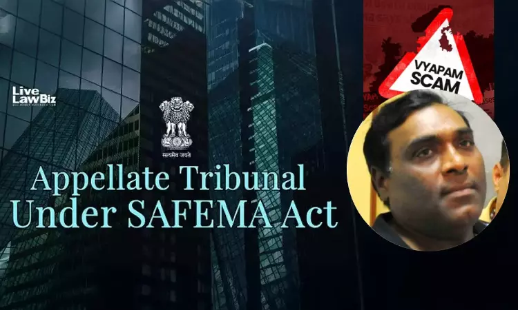 PMLA Appellate Tribunal Upholds ₹3.33 Crore Attachment Against Dr Jagdeesh Sagar, Wife In Vyapam PMT Scam
