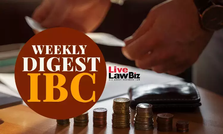LiveLawBiz IBC Weekly Digest: April 13 - April 18