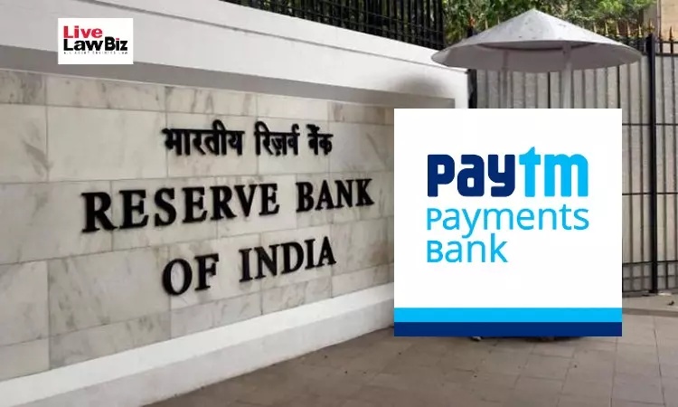 RBI Cancels Paytm Payments Bank Licence, Cites Harm To Depositors Interests
