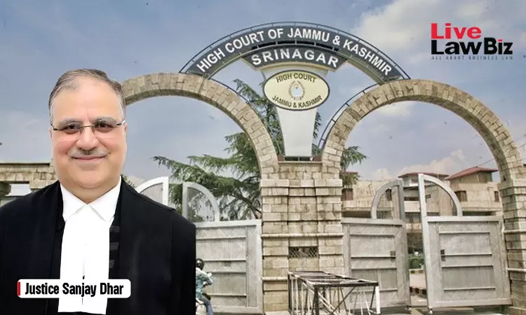 Limitation No Ground To Refuse Arbitration Reference Unless Claim Is Clearly Time- Barred: J&K&L High Court