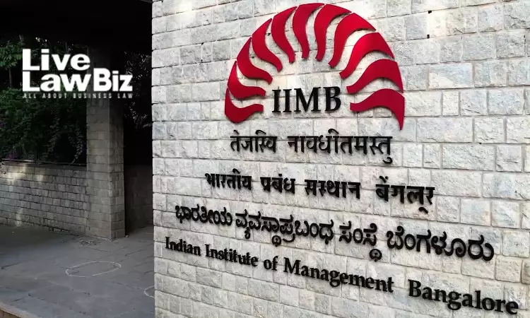 IIM Bangalore Campus Recruitment Fees Taxable As Manpower Recruitment Services: CESTAT Bangalore