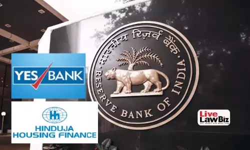 RBI Penalises Yes Bank ₹31.8 Lakh, Hinduja Housing Finance ₹1.8 Lakh For Regulatory Lapses RBI Penalises Yes Bank ₹31.8 Lakh, Hinduja Housing Finance ₹1.8 Lakh For Regulatory Lapses