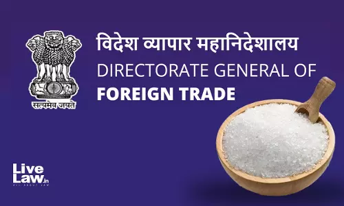 Centre Prohibits Sugar Exports Till September 30, Allows Limited Exceptions For EU, USA Centre Prohibits Sugar Exports Till September 30, Allows Limited Exceptions For EU, USA