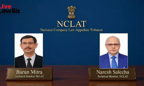 MCA Extends Tenure Of NCLAT Technical Members Barun Mitra, Naresh Salecha Till September 2026 MCA Extends Tenure Of NCLAT Technical Members Barun Mitra, Naresh Salecha Till September 2026