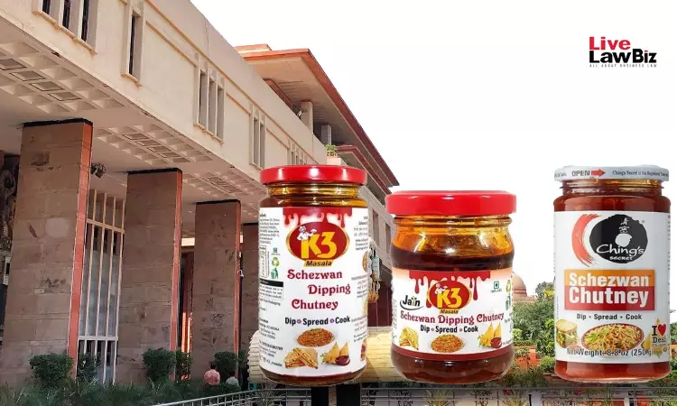 Delhi HC Temporarily Restrains Use Of Schezwan Dipping Chutney Mark In Chings Secret Trademark Suit Delhi HC Temporarily Restrains Use Of Schezwan Dipping Chutney Mark In Chings Secret Trademark Suit