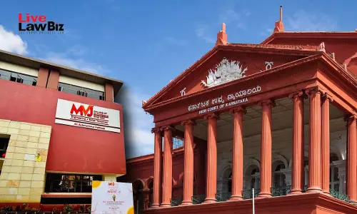 Karnataka High Court Upholds Decree Directing MVJ College To Pay STP Contractor Dues Karnataka High Court Upholds Decree Directing MVJ College To Pay STP Contractor Dues