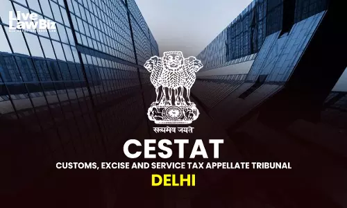 No Intent To Evade Where Reverse Charge Service Tax Was Immediately Available As CENVAT Credit: CESTAT Delhi