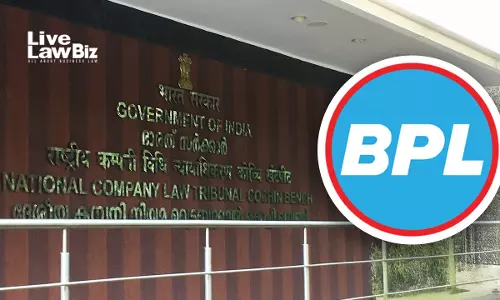 NCLT Kochi Rejects Insolvency Plea Against BPL, Finds It Was Attempt To Recover Arbitral Award Dues NCLT Kochi Rejects Insolvency Plea Against BPL, Finds It Was Attempt To Recover Arbitral Award Dues