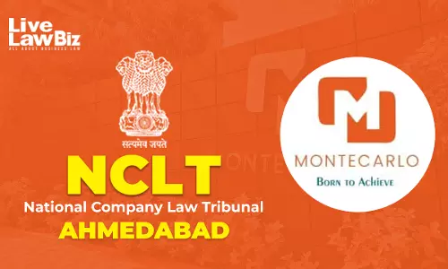 NCLT Ahmedabad Admits Insolvency Plea Against Montecarlo, Rejects Pre-Existing Dispute Defence NCLT Ahmedabad Admits Insolvency Plea Against Montecarlo, Rejects Pre-Existing Dispute Defence