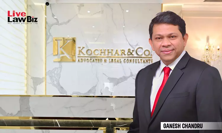 Kochhar & Co. Appoints Ganesh Chandru As Senior Partner, Further Strengthening Its Pan-India Arbitration And Litigation Practice Kochhar & Co. Appoints Ganesh Chandru As Senior Partner, Further Strengthening Its Pan-India Arbitration And Litigation Practice