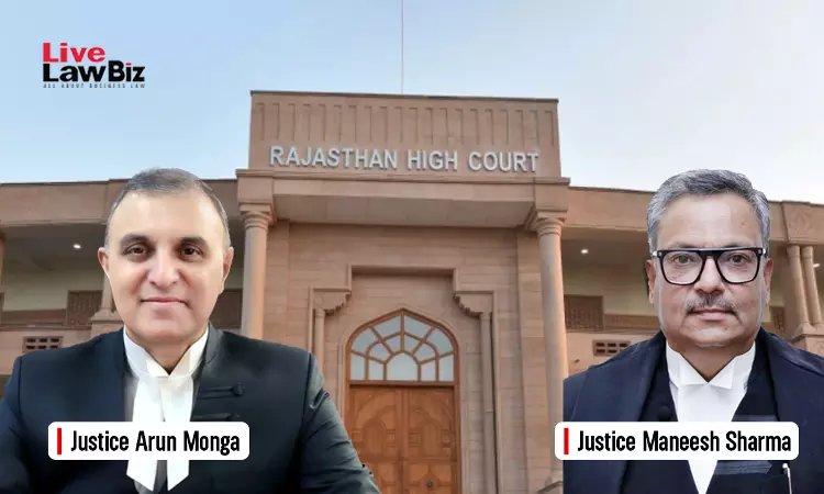 Order Requiring Deposit Of Entire Arbitral Award For Stay Not Appealable: Rajasthan High Court
