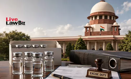 Supreme Court Upholds Excise Duty On Pharmaceutical Samples Removed For Testing Over Record-Keeping Lapse