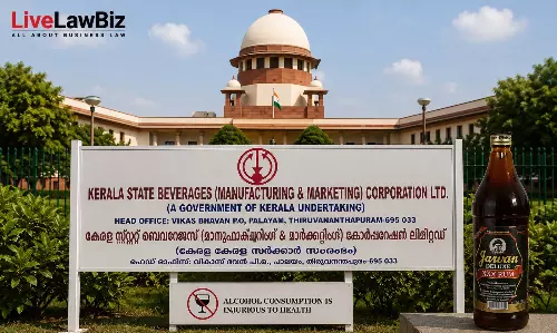 Liquor Bodies Move Supreme Court Against NCLAT Ruling Holding Keralas Jawan Rum Preference Did Not Harm Competition Liquor Bodies Move Supreme Court Against NCLAT Ruling Holding Keralas Jawan Rum Preference Did Not Harm Competition