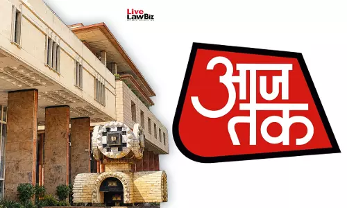 Delhi High Court Restrains Gujarati Newspaper From Using Saurashtra Aaj Tak In TV Todays Suit Delhi High Court Restrains Gujarati Newspaper From Using Saurashtra Aaj Tak In TV Todays Suit