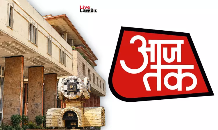 Delhi High Court Restrains Gujarati Newspaper From Using Saurashtra Aaj Tak In TV Todays Suit