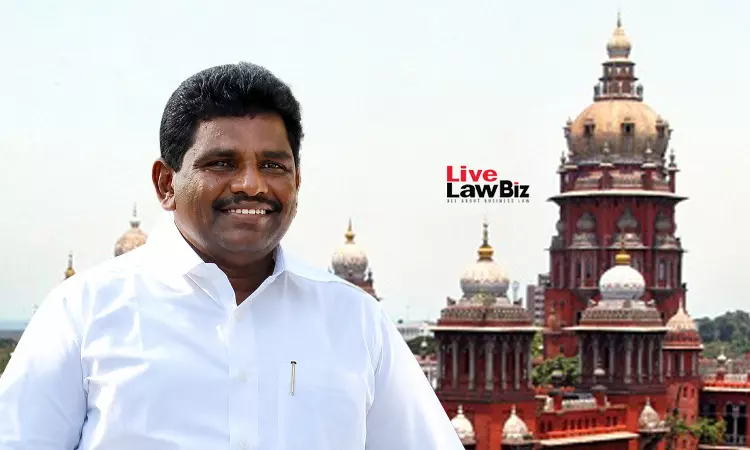 Madras High Court Refuses To Transfer Ex-Minister Radhakrishnan Case To PMLA Court, Calls Plea Premature