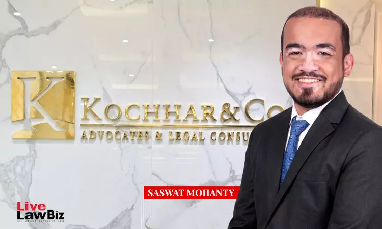 Saswat Mohanty Joins Kochhar & Co.s Capital Markets And Securities Law Practice As Partner Saswat Mohanty Joins Kochhar & Co.s Capital Markets And Securities Law Practice As Partner